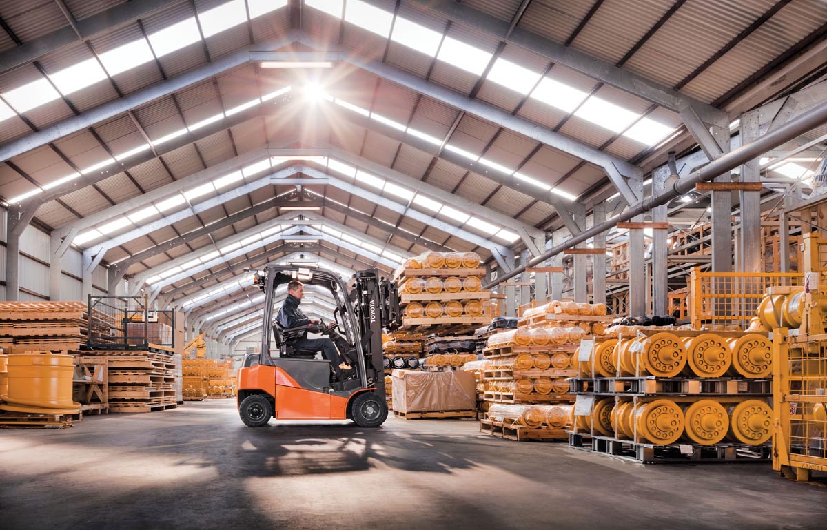 Toyota 48V Electric Pneumatic forklift